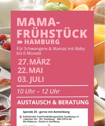frühstück schwangere hamburg